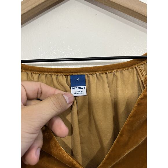 Velvet Peasant Top M Cottagecore Whimsigoth Cabincore Boho Romantic Poet 90s - Picture 5 of 13